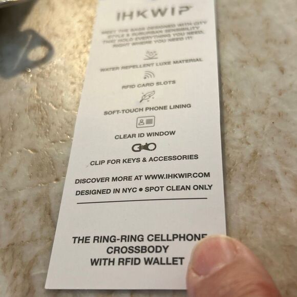 IHKWIP Gray Crossbody Bag - Picture 6 of 6